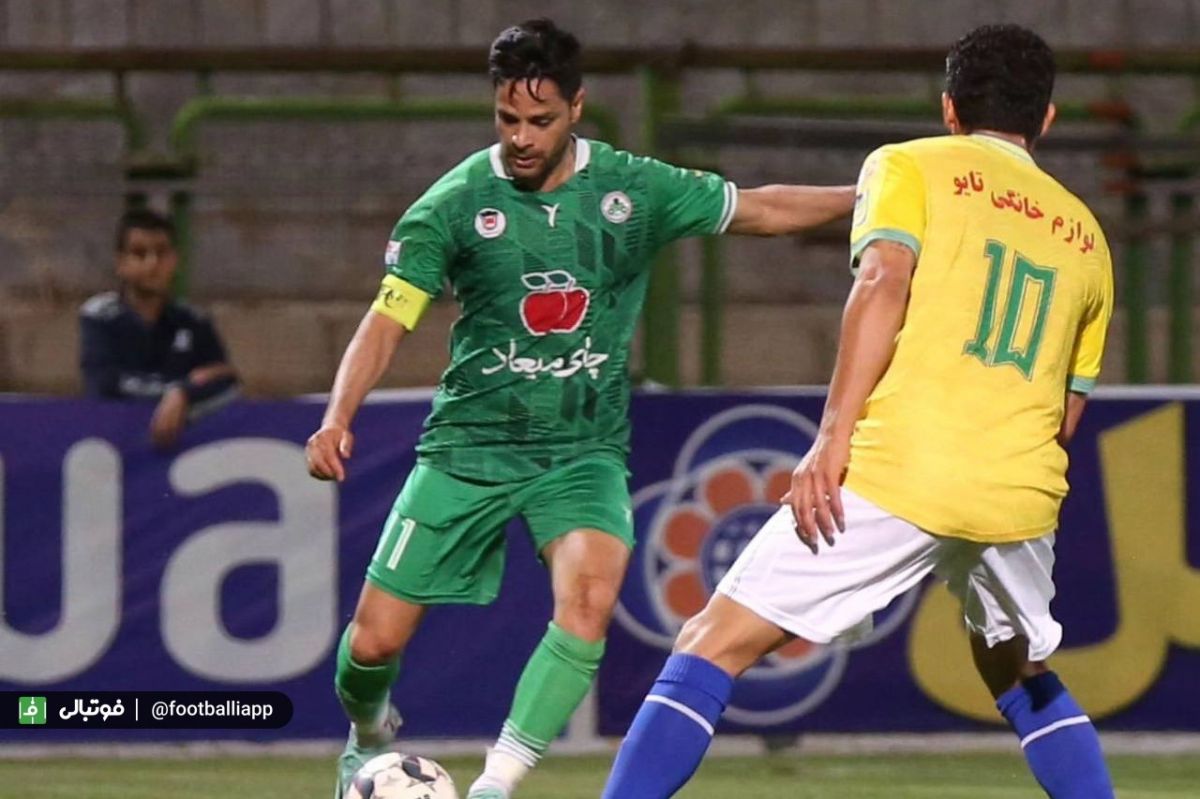 اولین گل کامیابینیا پس از ترک پرسپولیس
