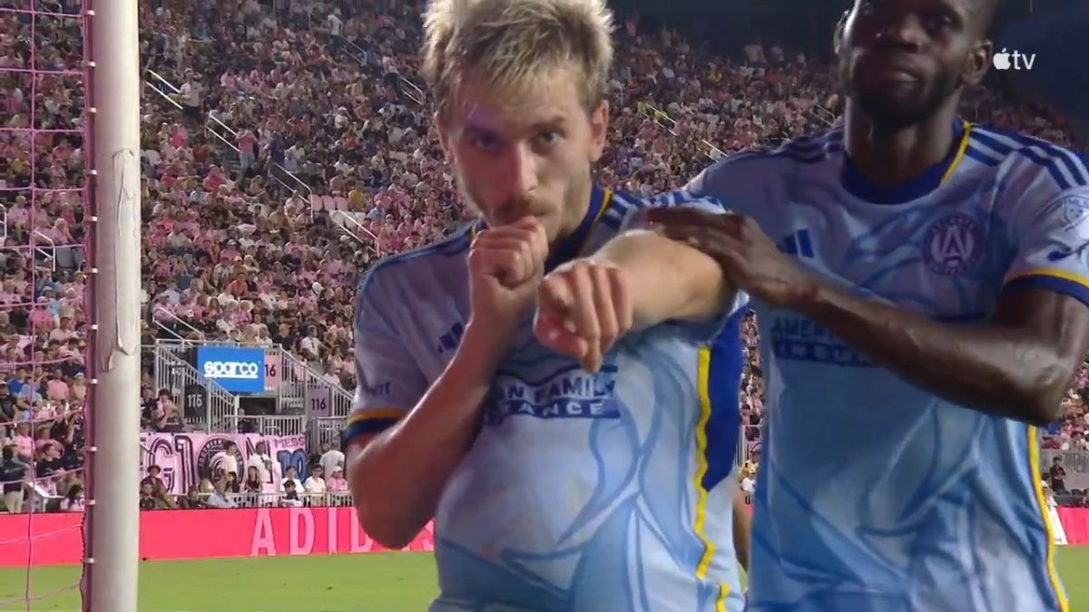 گل اول آتلانتا یونایتد به اینتر میامی (سوپرگل لوبجانیدزه)