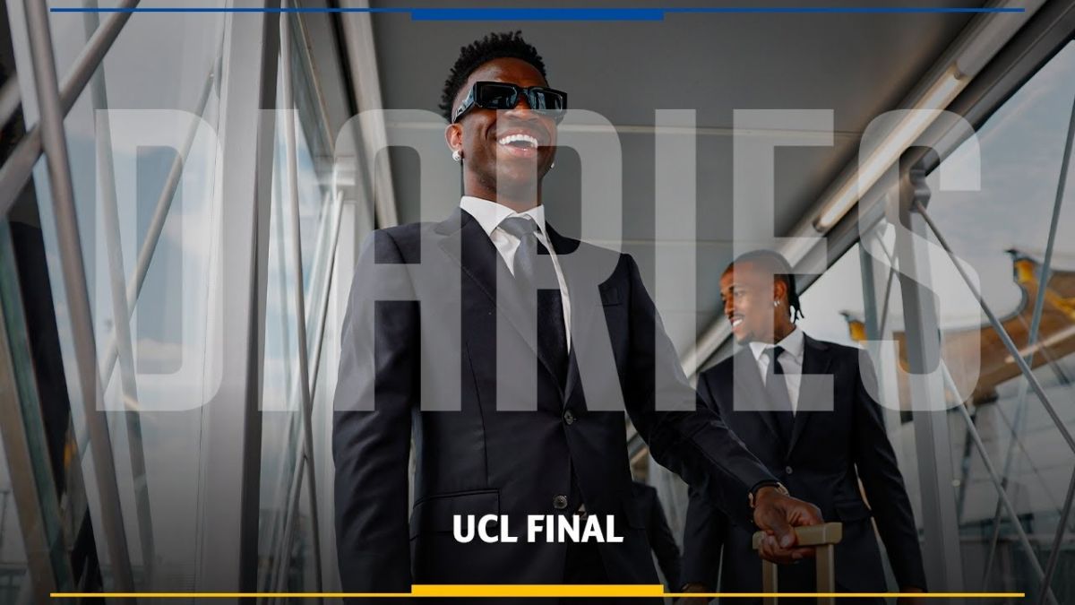 سفر بازیکنان رئال مادرید به لندن برای تقابل با دورتموند در فینال لیگ قهرمانان اروپا