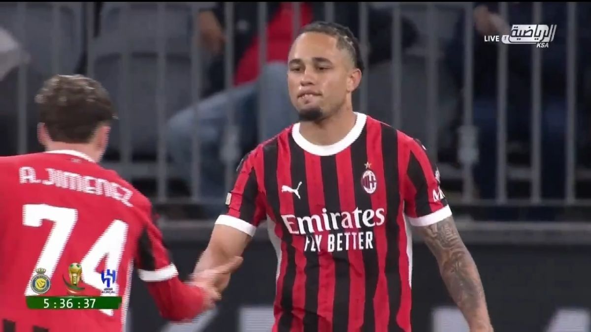 گل دوم میلان به رم (اوکافور)