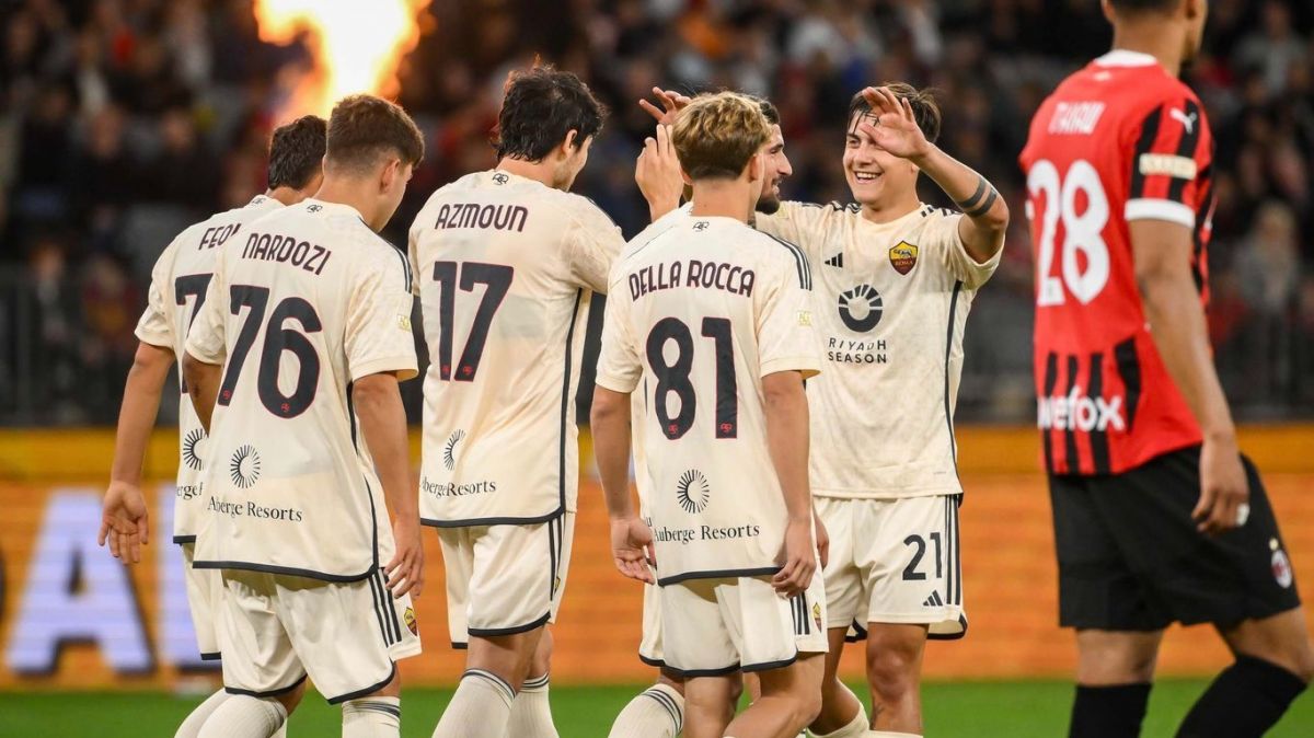 گل پنجم رم به میلان (سوپرگل سردار آزمون)