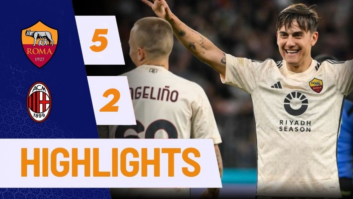 خلاصه بازی رم 5-2 میلان (گلزنی سردار آزمون)