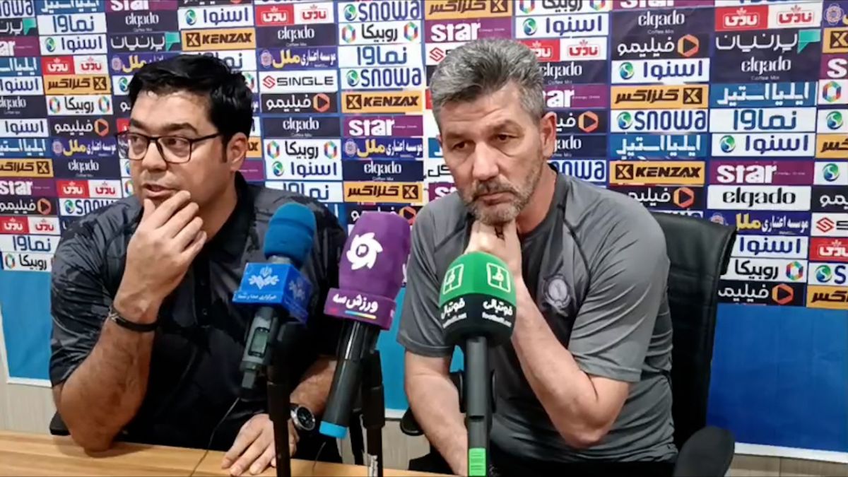 اختصاصی/ نشست خبری مارینوس اوزونیدیس سرمربی تیم گل گهر قبل از دیدار با ذوب آهن