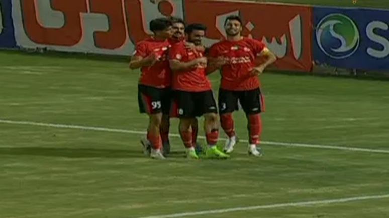 گل اول تراکتور به صنعت نفت آبادان (سیامک نعمتی)