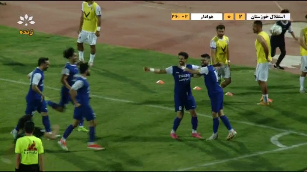 گل دوم استقلال خوزستان به هوادار (شوشتری)