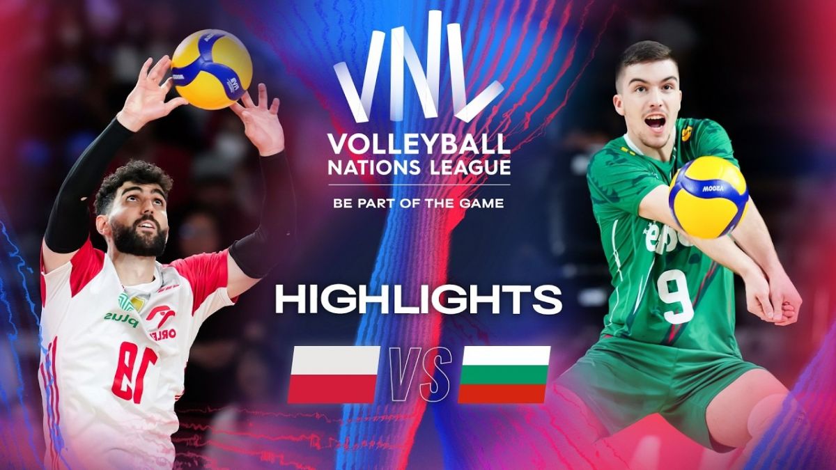 خلاصه بازی لهستان 3-1 بلغارستان (لیگ ملت های والیبال 2024)