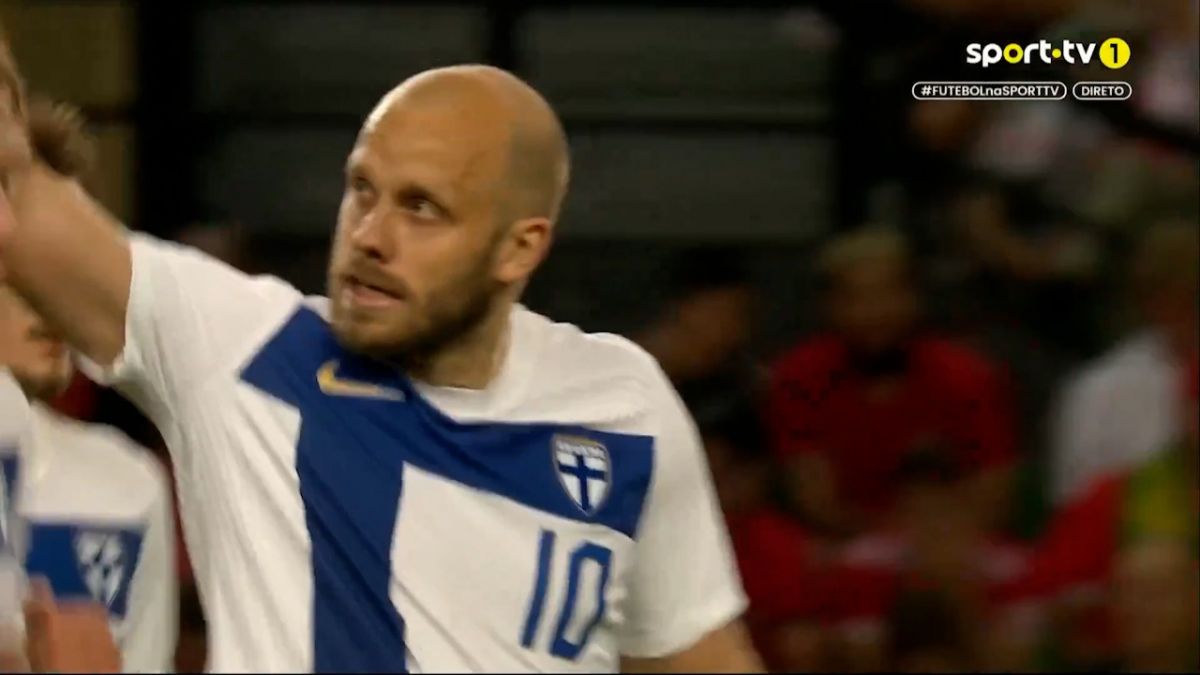 گل اول فنلاند به پرتغال (تیمو پوكی)