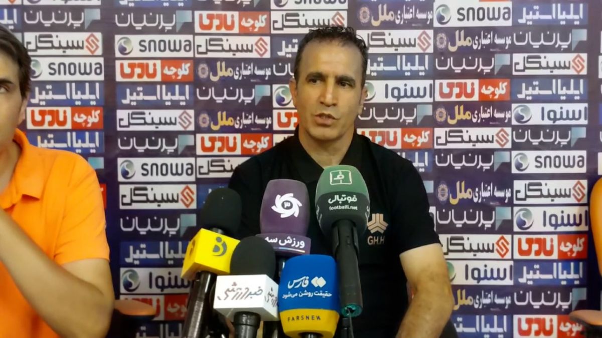 اختصاصی/ صحبت های سرمربی سایپا بعد از بازی با نفت و گاز گچساران