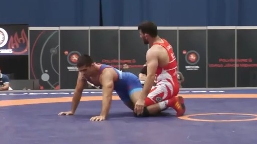 برتری طوفانی حسن یزدانی مقابل حریف پورتوریکویی در کشتی آزاد مجارستان