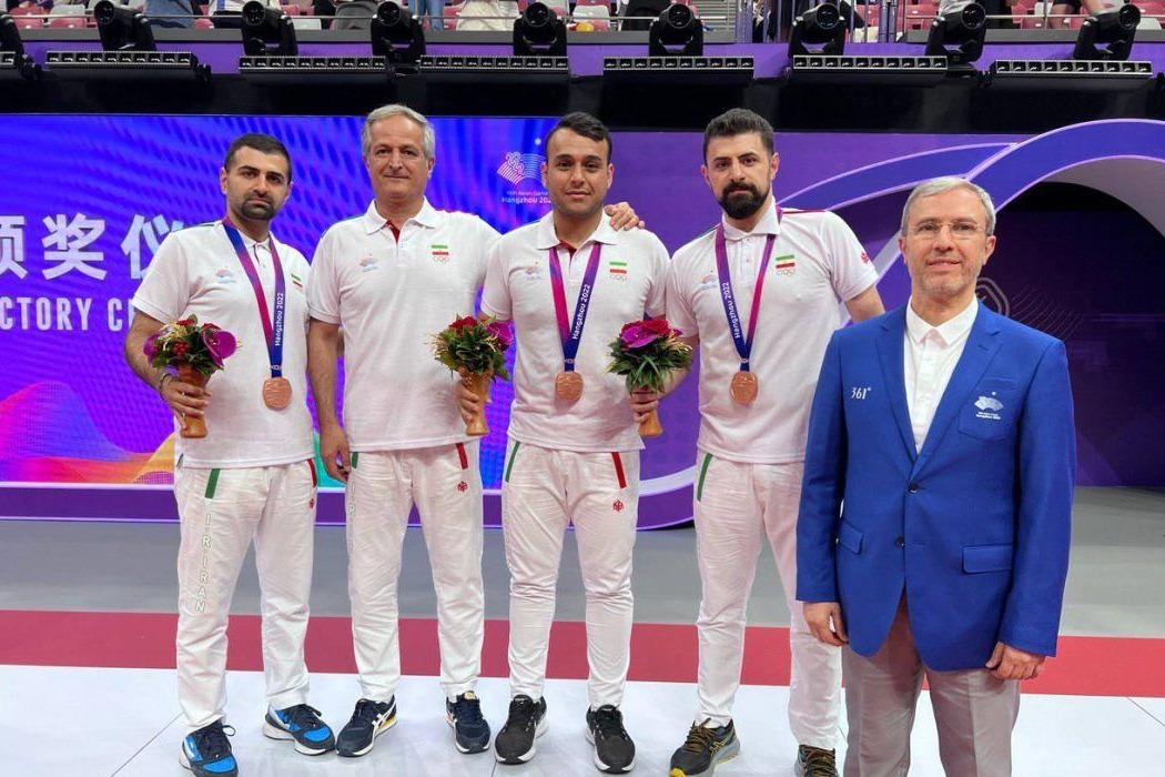 صعود دو پلهای تیم ملی تنیس روی میز ایران در رنکینگ جهانی