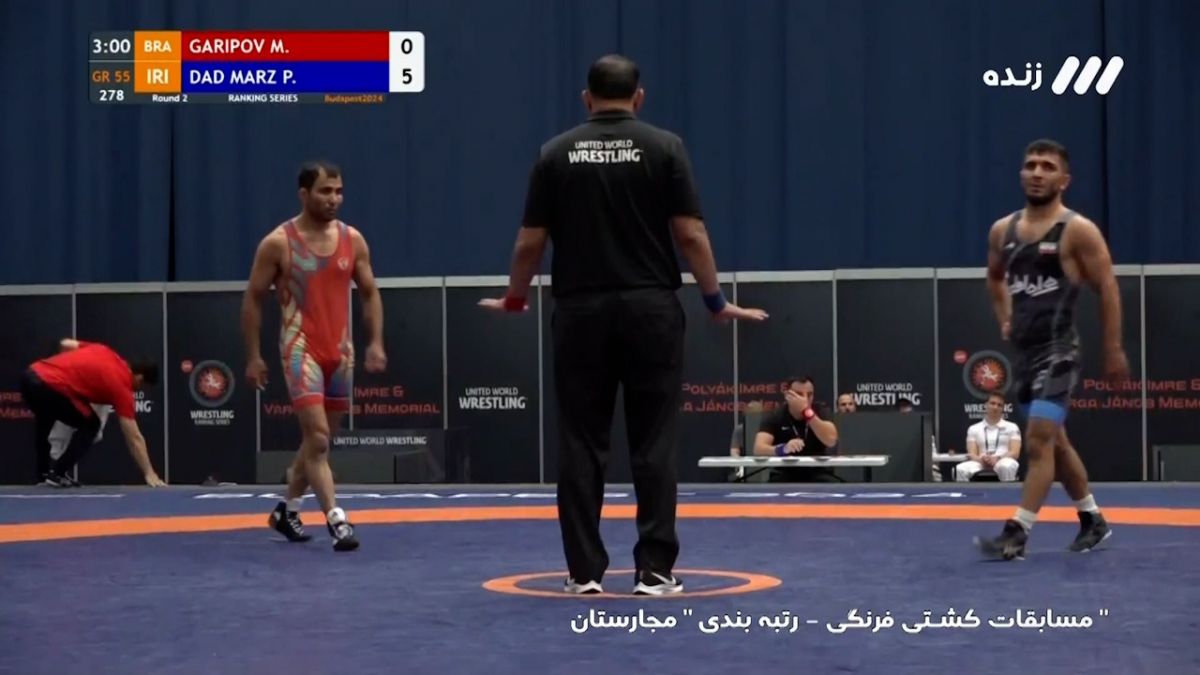 پویا دادمرز با نتیجه 5 بر 1 مقابل مارات گاریپوف از برزیل به پیروزی رسید