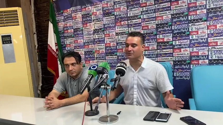 اختصاصی/ کنفرانس خبری طوفانی نظرمحمدی پس از بقای داماش گیلان در لیگ یک