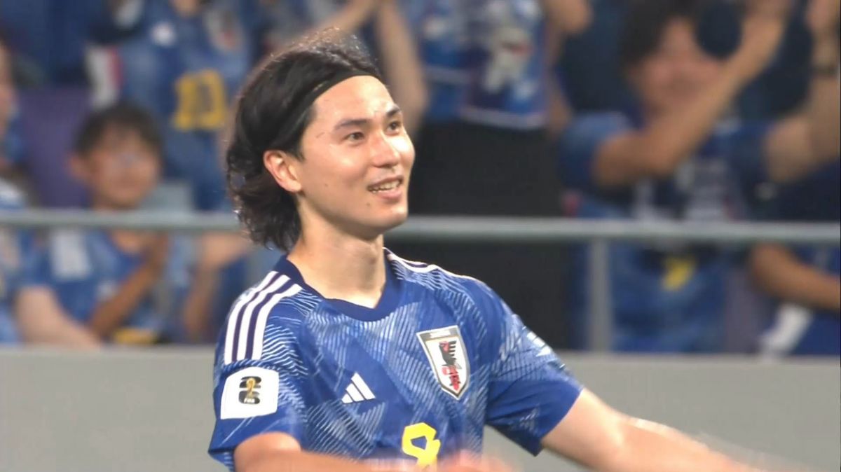 گل پنجم ژاپن به سوریه (مینامینو)