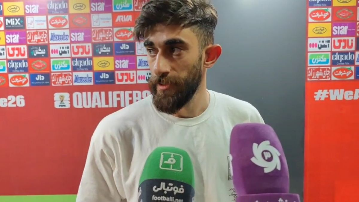 اختصاصی/ مصاحبه علی قلی زاده پس از تساوی ایران مقابل ازبکستان