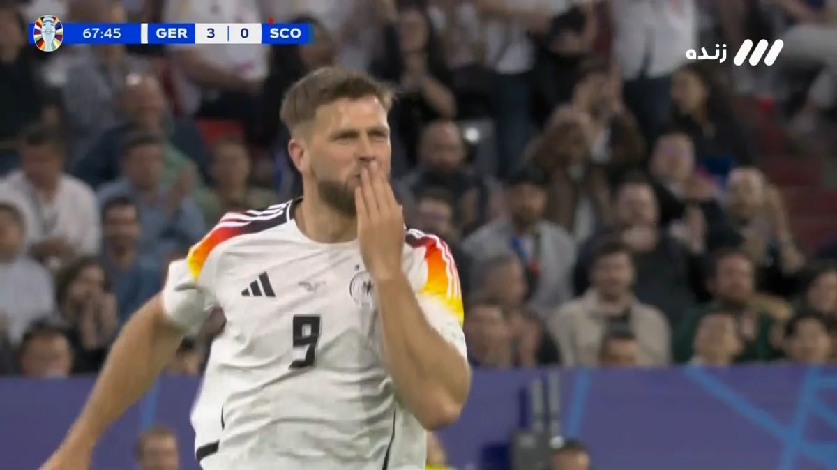 گل چهارم آلمان به اسکاتلند (گل زیبای فولکروگ)