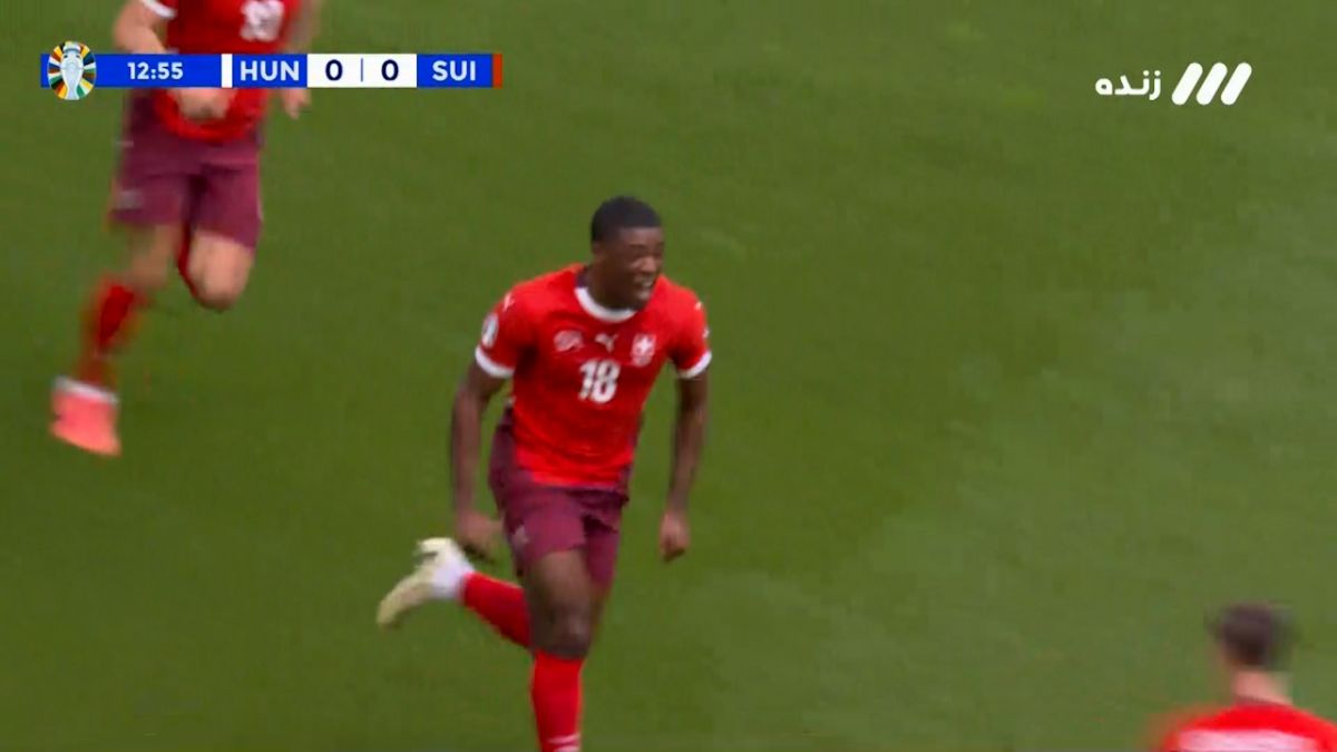 گل اول سوئیس به مجارستان (کوادو داح)