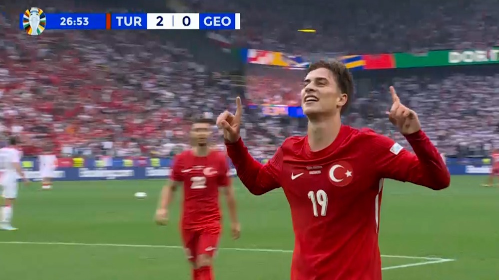 گل دوم ترکیه به گرجستان مردود اعلام شد
