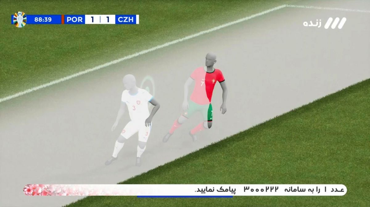 رونالدو در آفساید بود، گل ژوتا به جمهوری چک مردود اعلام شد