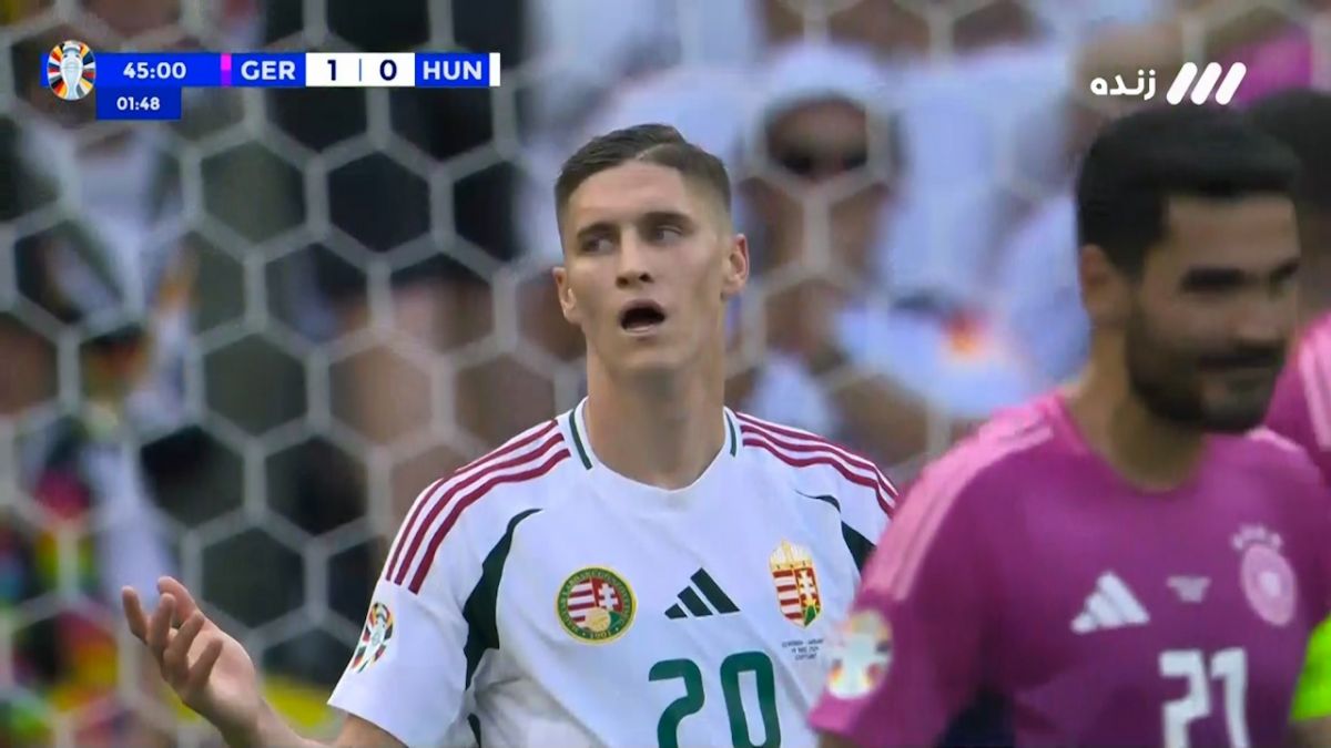 گل مردود مجارستان مقابل آلمان به دلیل آفساید