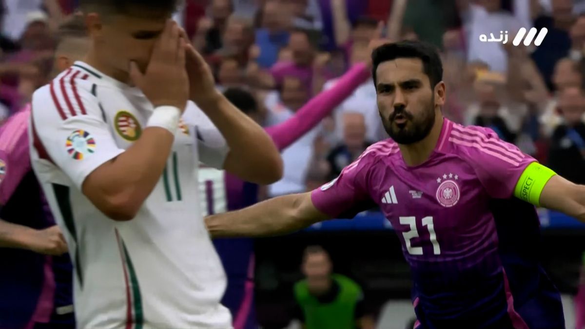 گل دوم آلمان به مجارستان (گندوگان)