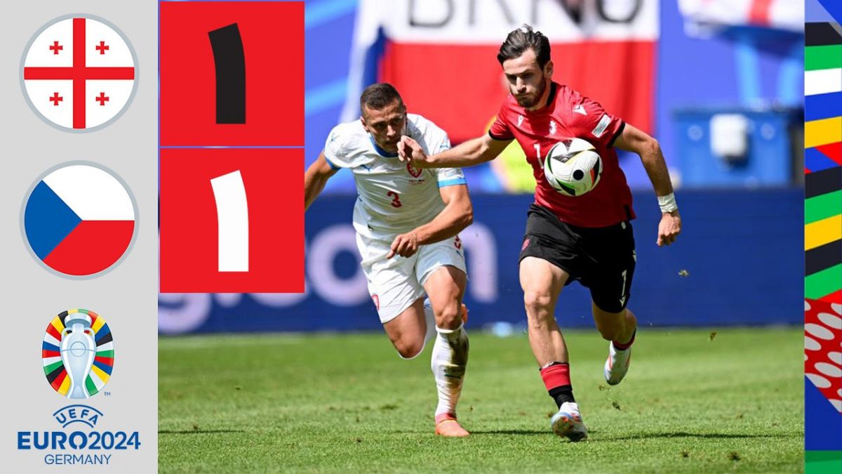 خلاصه بازی گرجستان 1-1 جمهوری چک (کارت زرد عجیب گولسیانی)