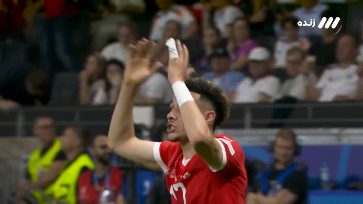 گل دوم سوئیس به آلمان مردود اعلام شد