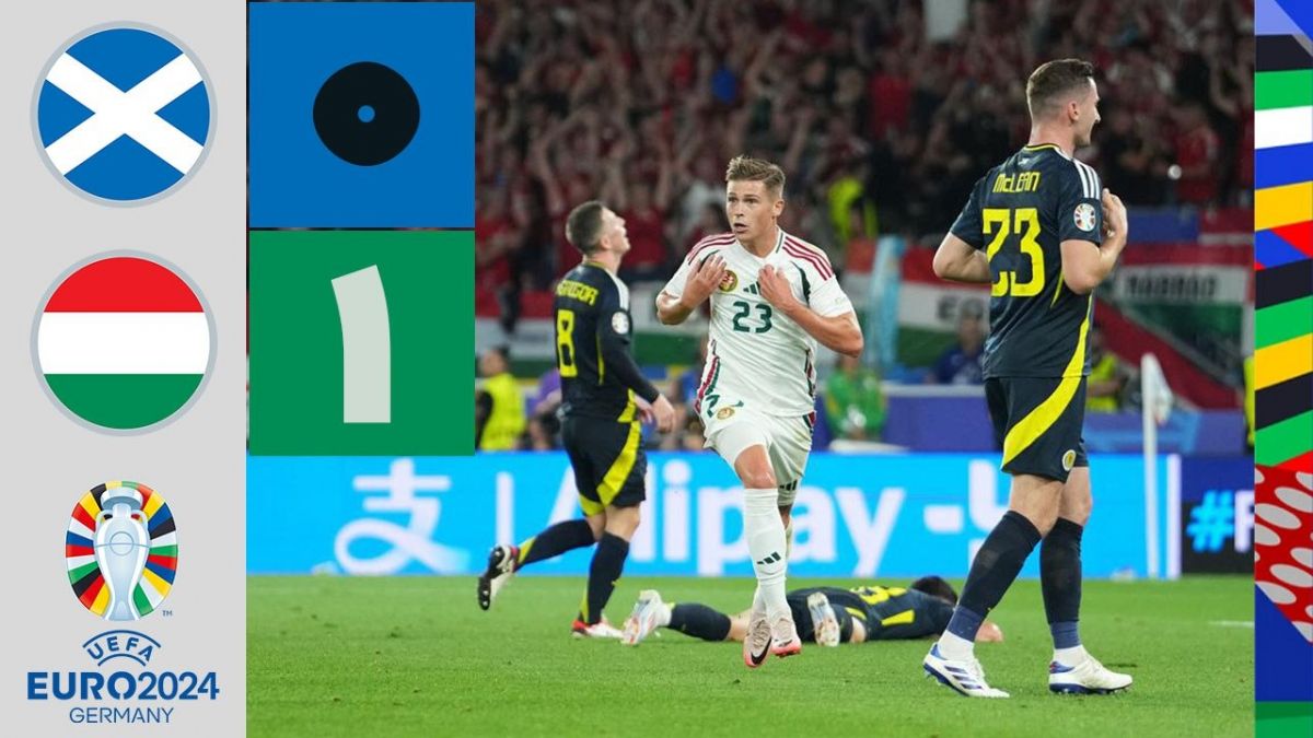 خلاصه بازی اسکاتلند 0-1 مجارستان (رستگاری در دقیقه 100)