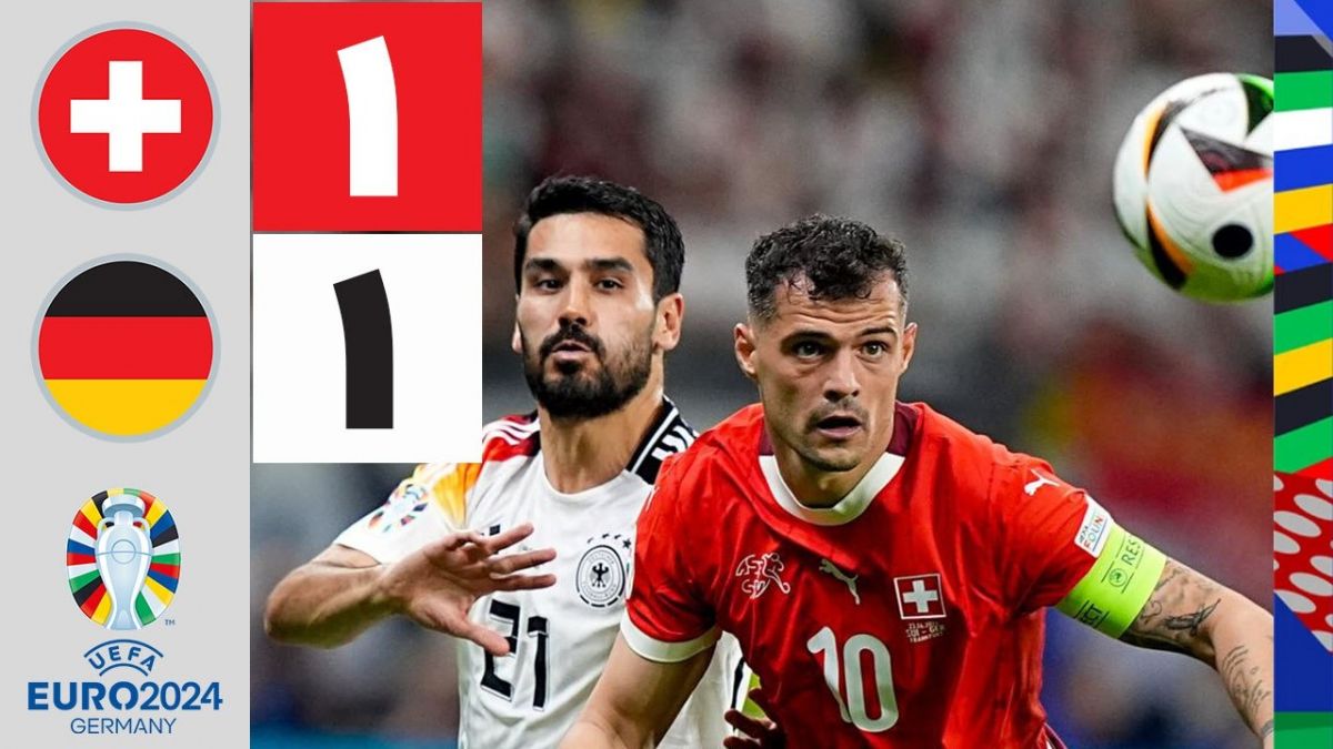خلاصه بازی سوئیس 1-1 آلمان