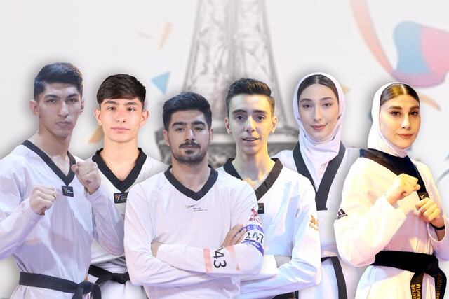 اعزام تکواندوکاران المپیکی ایران به کمپ تمرینی پاریس