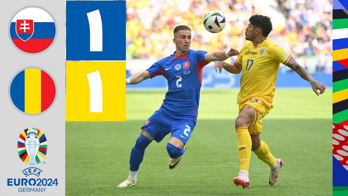 خلاصه بازی اسلواکی 1-1 رومانی