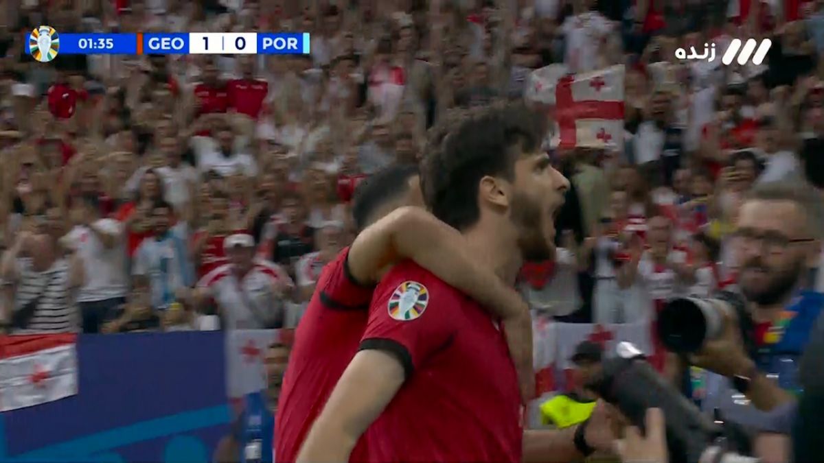 گل اول گرجستان به پرتغال (خویچا کواراتسخلیا)