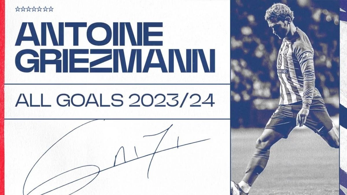 تمام گلهای آنتوان گریزمن در فصل 2023-2024