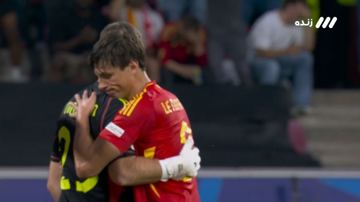 گل اول گرجستان به اسپانیا (گل به خودی نرماند)