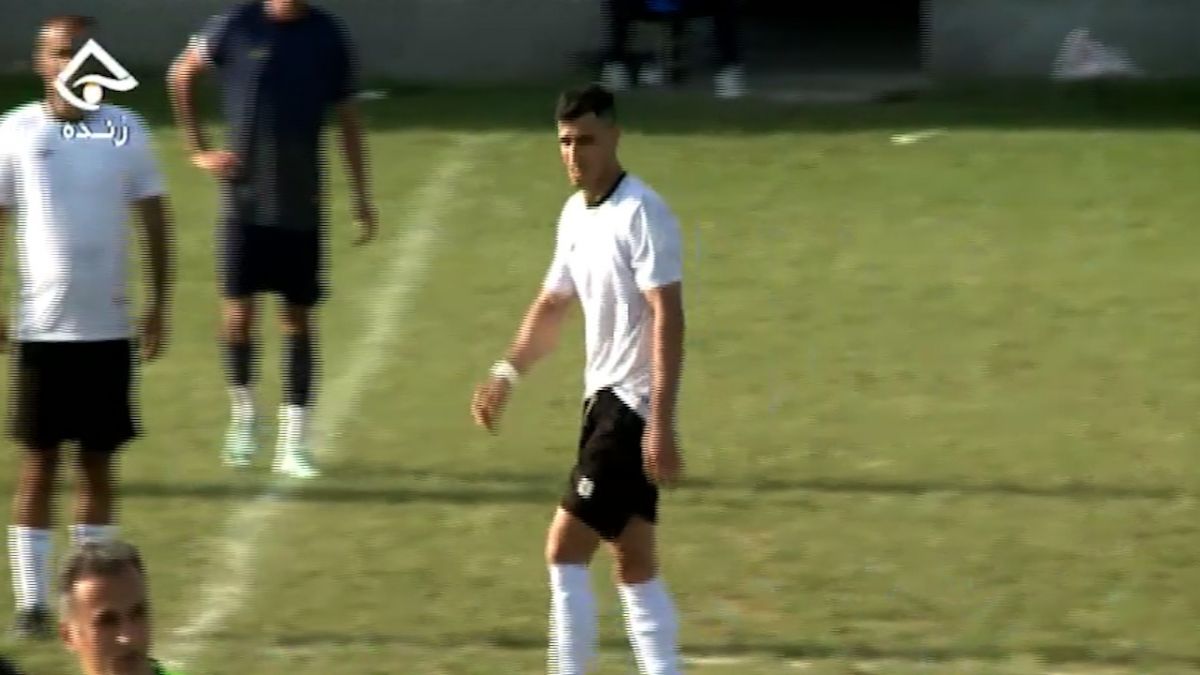 هت تریک علی علیپور در دیدار دوستانه کاسپین مازندران - ستارگان فوتبال