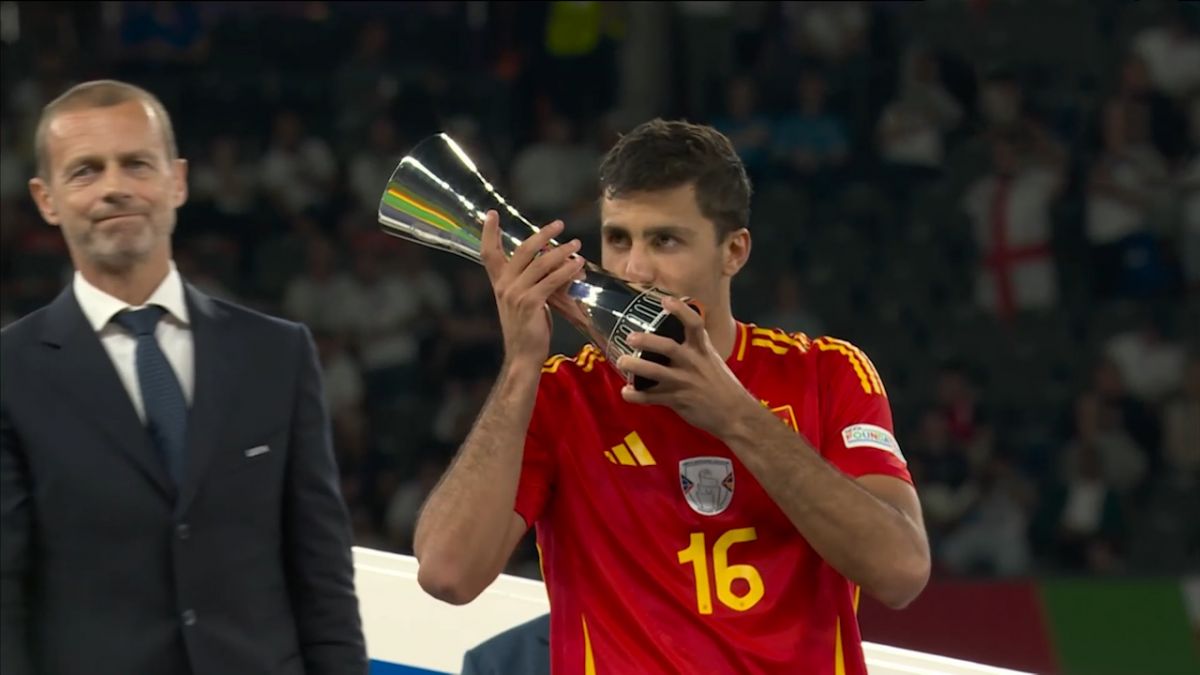 رودری به عنوان بهترین بازیکن یورو ۲۰۲۴ انتخاب شد