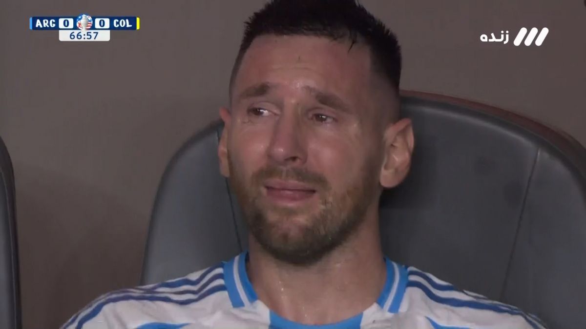 مصدومیت، تعویض و اشک های لیونل مسی در فینال کوپا آمریکا 2024