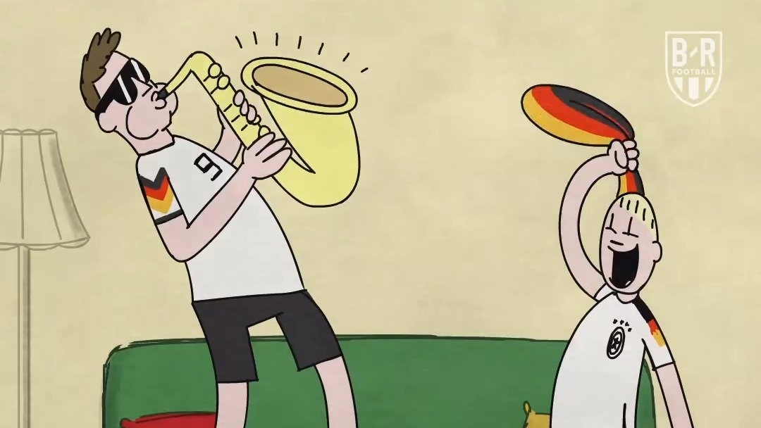 انیمیشن جذاب از لحظات بیادماندنی یورو 2024