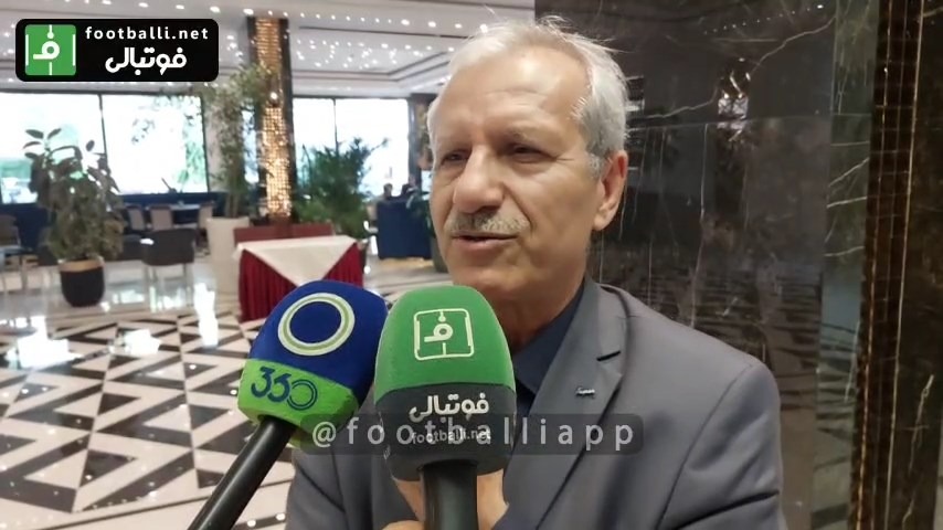 اختصاصی/ گفت و گوی دوربین فوتبالی با هوشنگ نصیرزاده مدیرعامل باشگاه فولاد در حاشیه مراسم قرعه‌کشی لیگ برتر