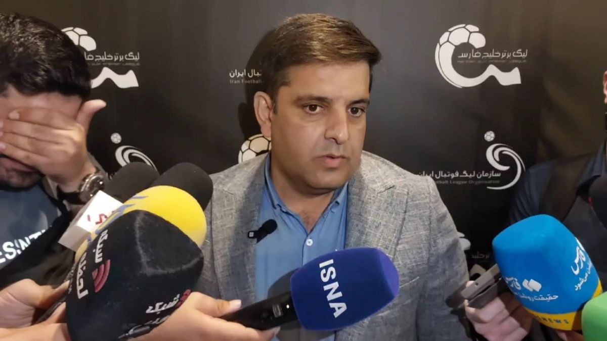 اختصاصی/ صحبتهای ایزد سیف الله پور، مدیرعامل نساجی پس از پایان مراسم قرعه کشی لیگ برتر