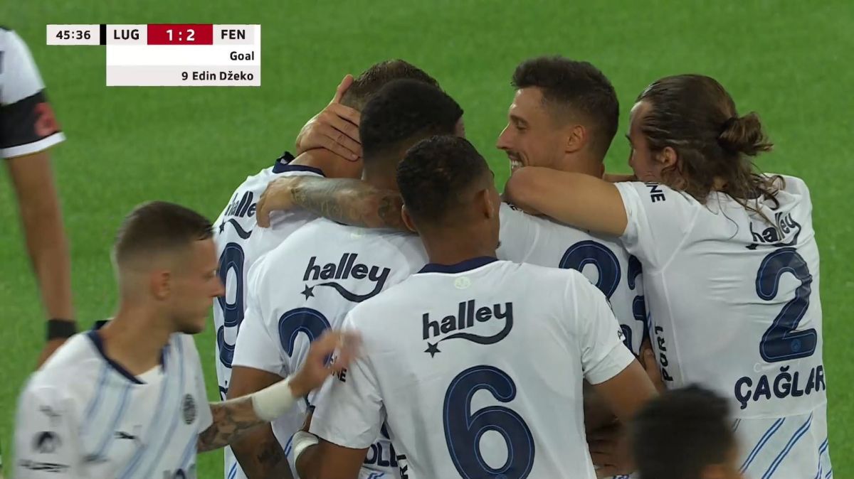 گل چهارم فنرباغچه به لوگانو (کادیوغلو)