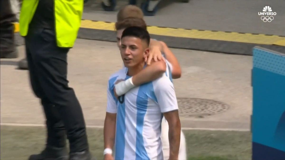 گل اول امید آرژانتین به امید عراق (تیاگو آلمادا)