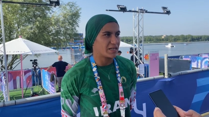 المپیک 2024/ گفت و گو با فاطمه مجلل پس از عدم صعود به فینال قایقرانی
