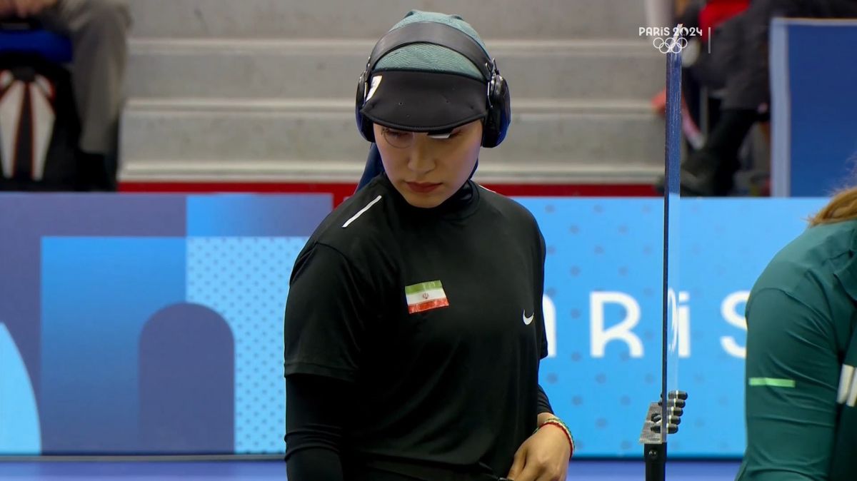 المپیک 2024/ رتبه ششم هانیه رستمیان در فینال تپانچه 25 متر