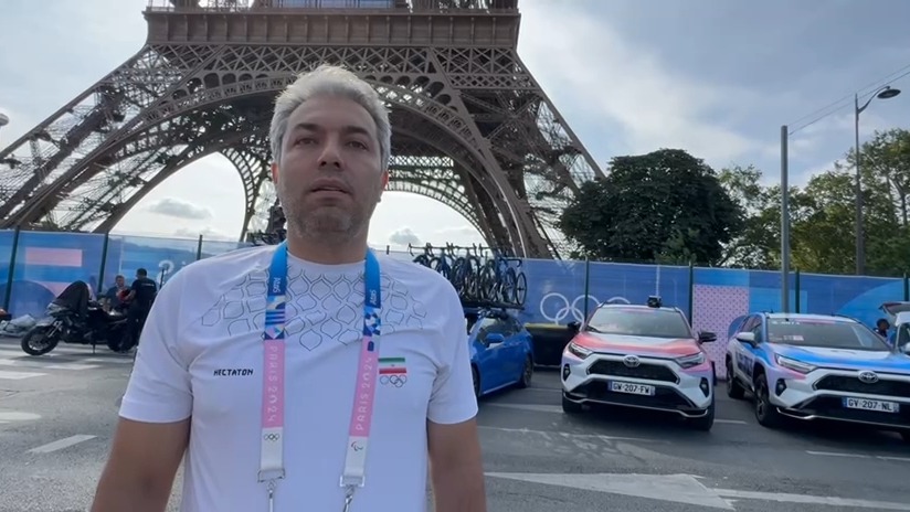 صحبت‌های رسول اسدی رئیس فدراسیون دوچرخه سواری قبل از شروع رقابت علی لبیب