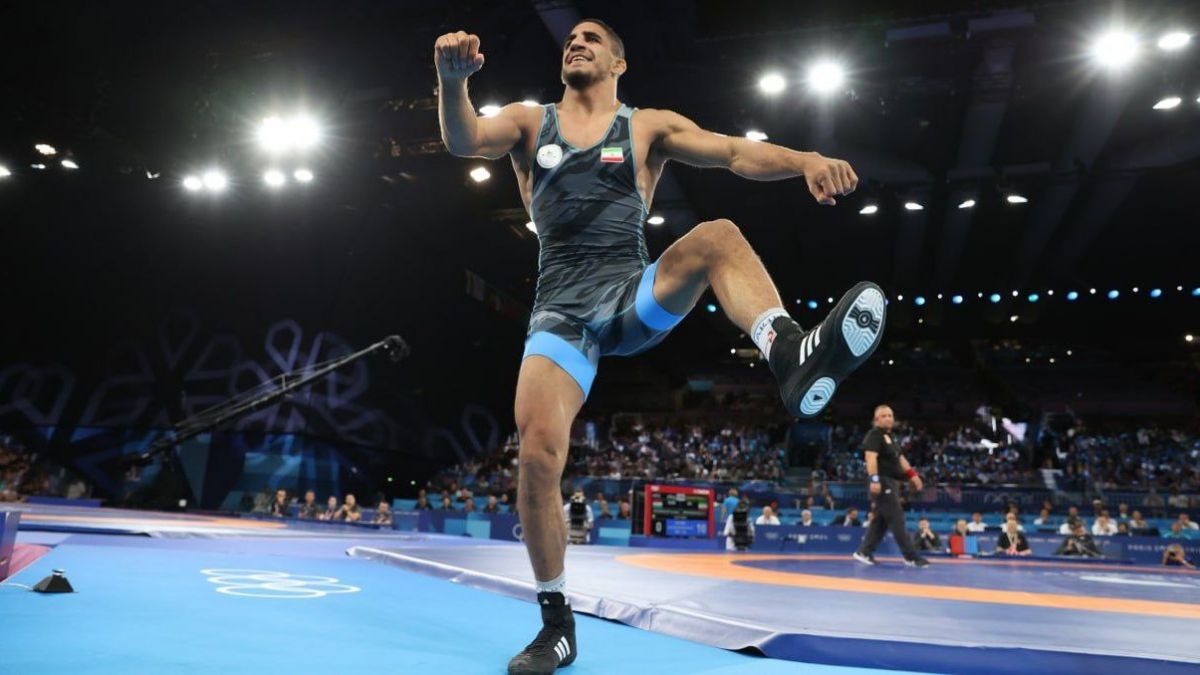 المپیک 2024/ رقص مازندرانی رحمان عموزاد بعد از راهیابی به فینال