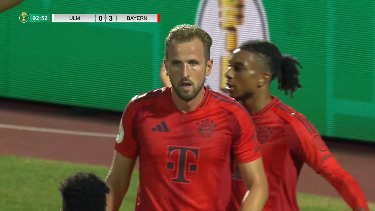 گل چهارم بایرن مونیخ به اولم (هری کین)