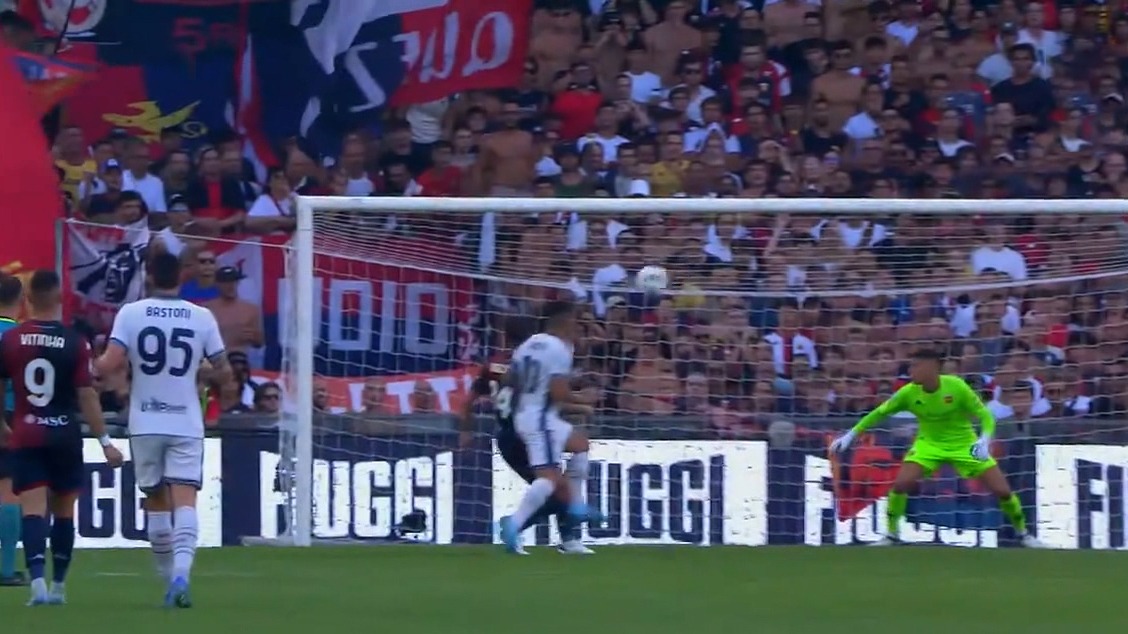 گل اول اینتر به جنوا (مارکوس تورام)