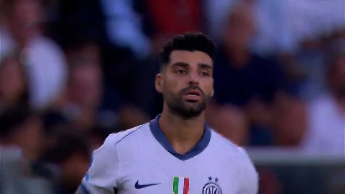 اولین حضور مهدی طارمی در سری آ برای اینتر مقابل جنوا