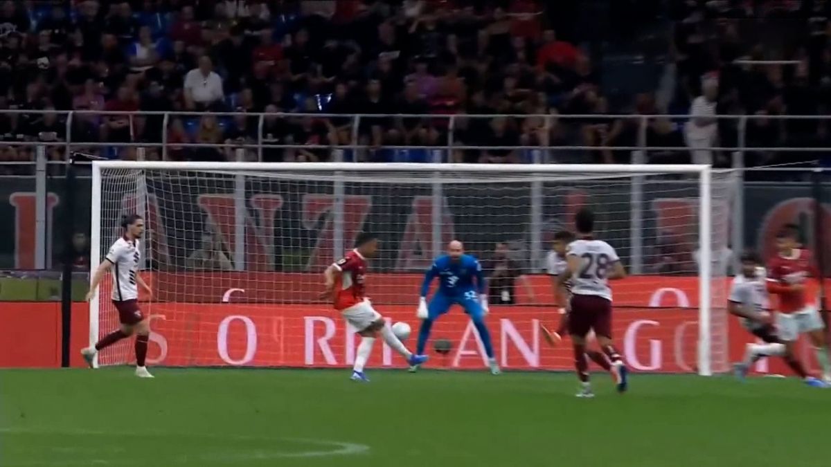 گل دوم میلان به تورینو (والی دیدنی اوکافور)