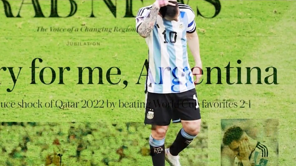 شکست شوکه کننده آرژانتین مقابل عربستان و خونسردی باورنکردنی لیونل مسی